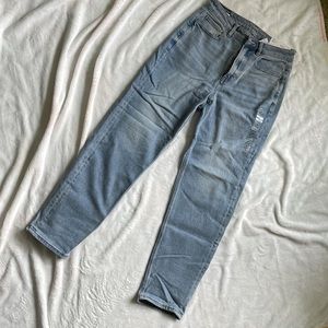 American Eagle mom straight jeans